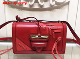 Loewe Barcelona Laced Small Bag Red Calfskin Replica