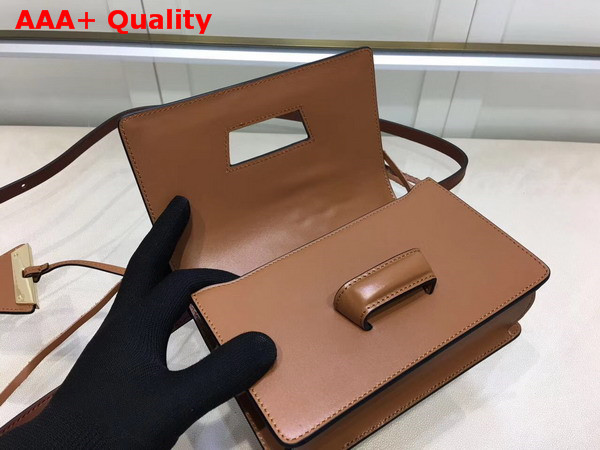 Loewe Barcelona Laced Small Bag Tan Calfskin Replica
