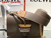 Loewe Barcelona Soft Bag Dark Taupe Soft Grained Calf Replica