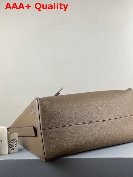 Loewe Berlingo Bag in Grained Calfskin Grey Replica