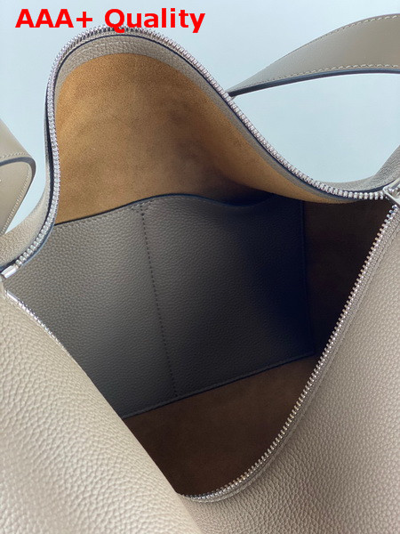 Loewe Berlingo Bag in Grained Calfskin Grey Replica