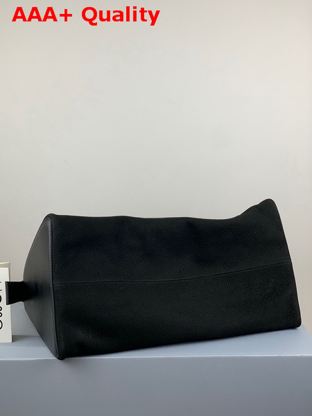 Loewe Berlingo Bag in Suede and Calfskin Black Replica