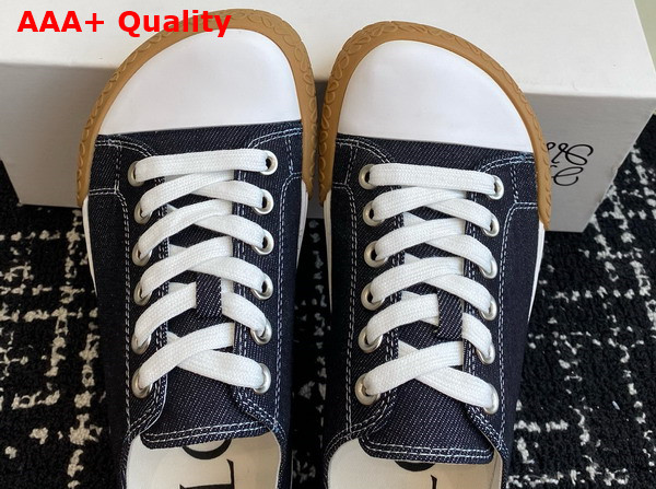 Loewe Bloc Sneaker in Row Denim Replica