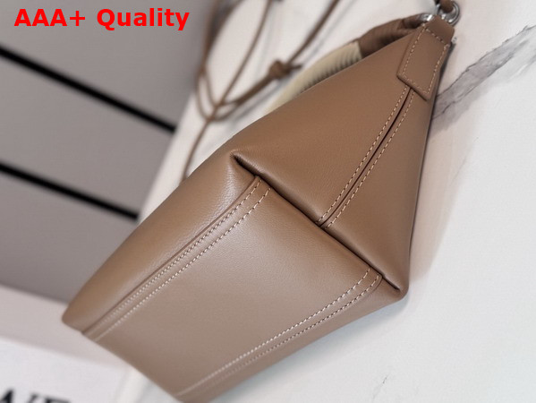 Loewe Cala Mini Bag in Mellow Nappa Lambskin Mocha and Beige Replica