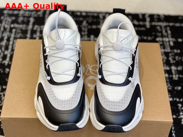 Loewe Cloudsolo Sneaker in Black and White Polyester Replica