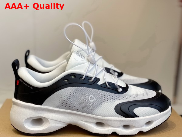 Loewe Cloudsolo Sneaker in Black and White Polyester Replica