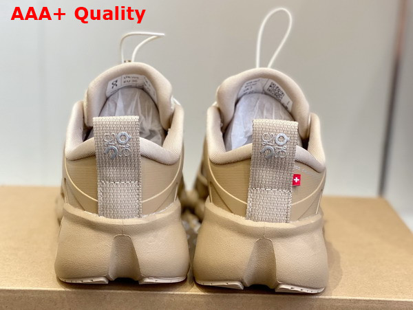 Loewe Cloudsolo Sneaker in Dark Sand and Cream Polyester Replica