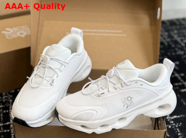 Loewe Cloudsolo Sneaker in White Recycled Polyester Replica