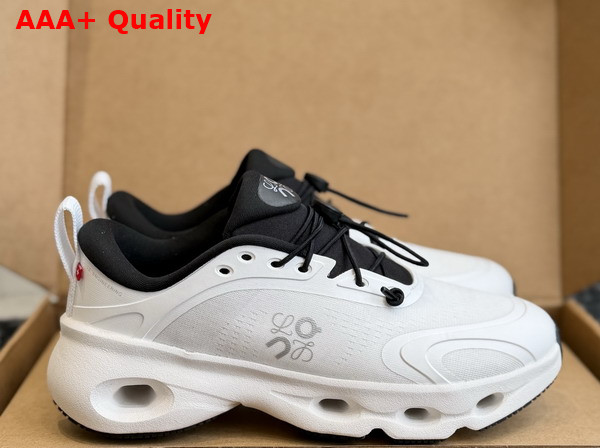 Loewe Cloudsolo Sneaker in White and Black Recycled Polyester Replica