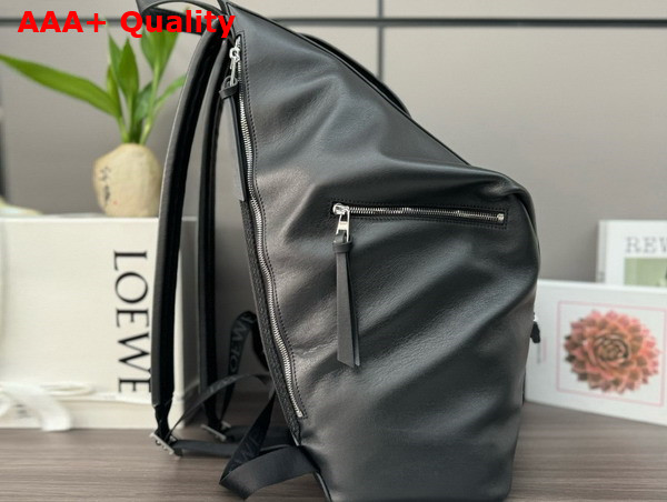 Loewe Convertible Backpack in Black Classic Calfskin Replica