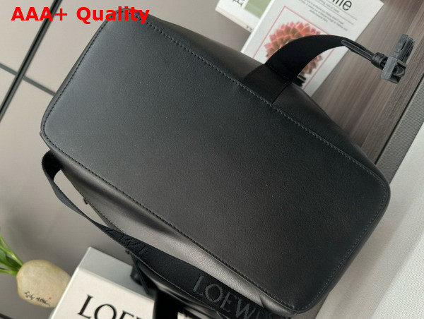 Loewe Convertible Backpack in Black Classic Calfskin Replica