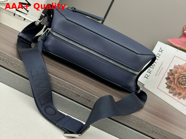 Loewe Convertible Sling in Classic Calfskin Abyss Blue Replica
