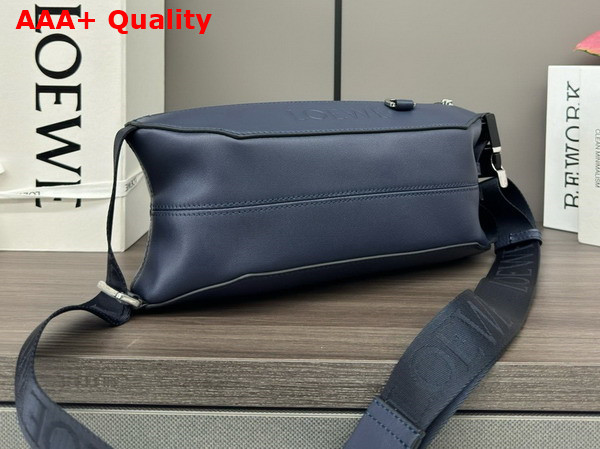 Loewe Convertible Sling in Classic Calfskin Abyss Blue Replica