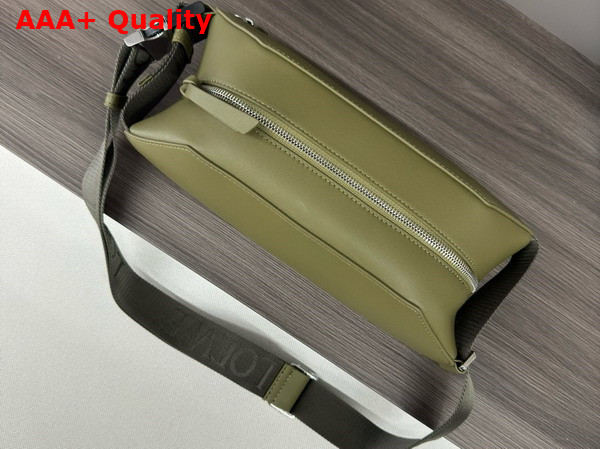 Loewe Convertible Sling in Classic Calfskin Olive Green Replica