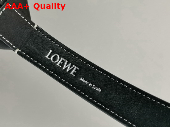 Loewe Cubi Bag in Black Smooth Calfskin Replica
