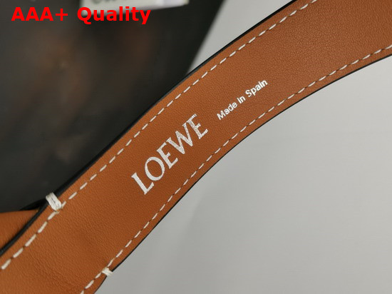 Loewe Cubi Bag in Tan Smooth Calfskin Replica