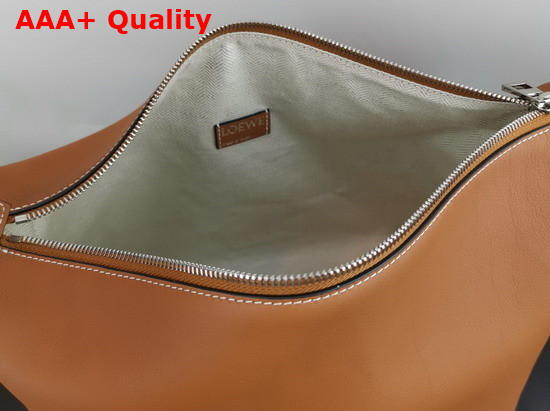 Loewe Cubi Bag in Tan Smooth Calfskin Replica