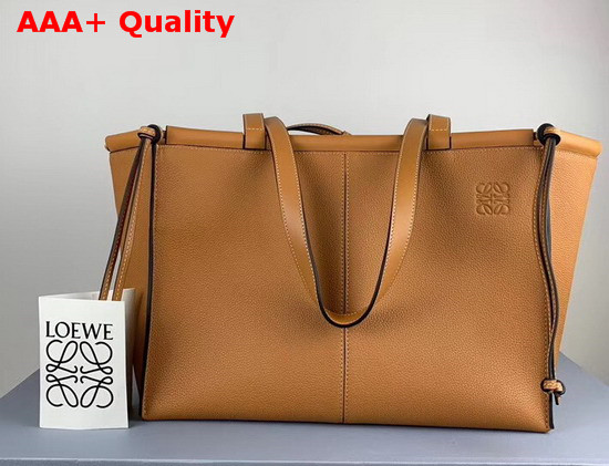 Loewe Cushion Tote Light Caramel Soft Grained Calf Replica