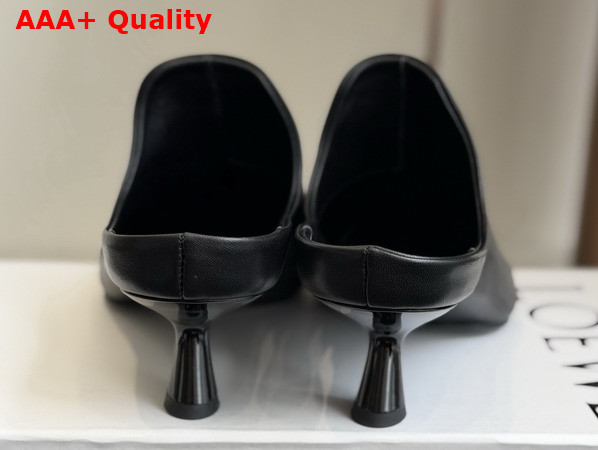 Loewe Emily Mule in Black Lambskin Replica