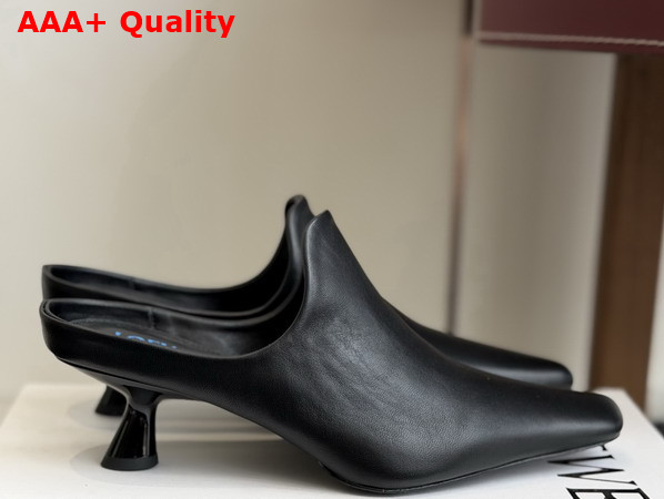 Loewe Emily Mule in Black Lambskin Replica