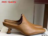 Loewe Emily Mule in Camel Lambskin Replica