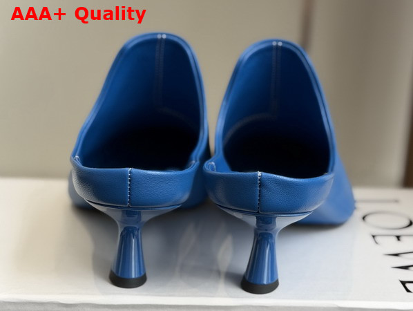 Loewe Emily Mule in Royal Azur Lambskin Replica