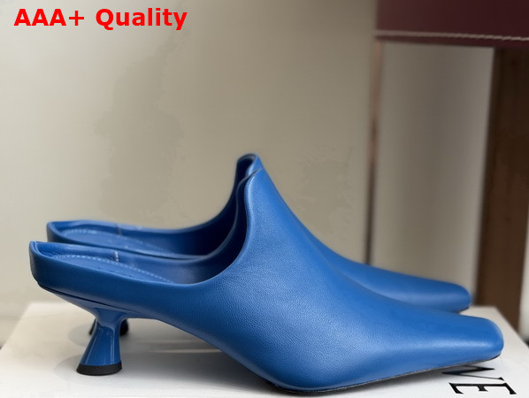 Loewe Emily Mule in Royal Azur Lambskin Replica