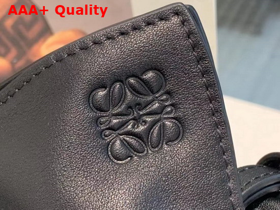 Loewe Flamenco Clutch in Black Nappa Calfskin Replica