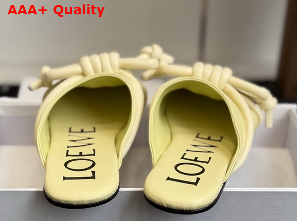 Loewe Flamenco Knot Mule in Butter Lambskin Replica