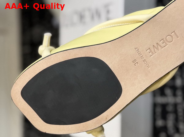 Loewe Flamenco Knot Mule in Butter Lambskin Replica