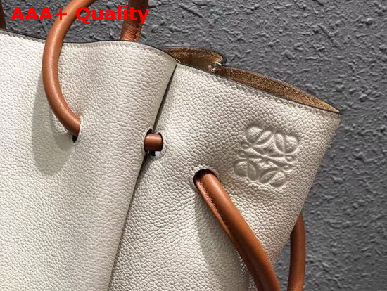 Loewe Flamenco Knot Tote Small Beige Soft Grained Calf Replica