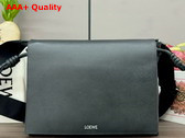 Loewe Flamenco Satchel in Black Shiny Supple Calfskin Replica