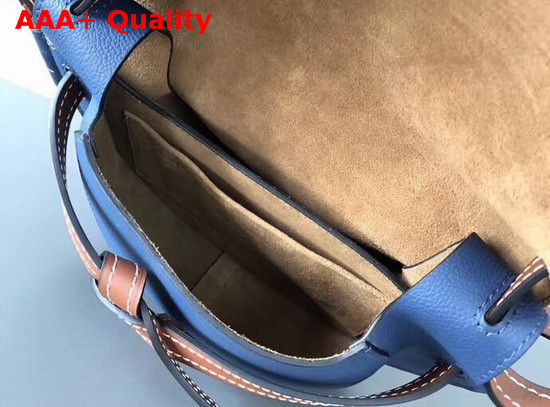 Loewe Gate Bag Varsity Blue Pecan Color Replica