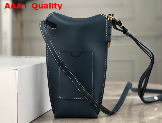 Loewe Gate Pocket Dark Lagoon Soft Calf Replica