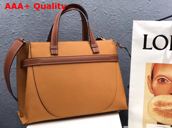 Loewe Gate Top Handle Bag Light Caramel Pecan Color Large Size Replica