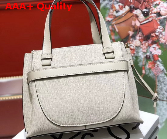 Loewe Gate Top Handle Mini Bag Light Oat Soft Grained Calf Replica