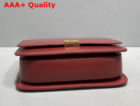 Loewe Goya Bag in Silk Calfskin Deep Red Replica