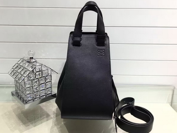 Loewe Hammock Bag Black Classic Calf for Sale