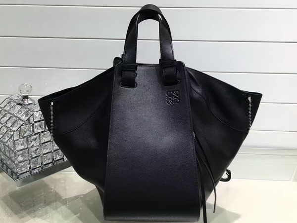 Loewe Hammock Bag Black Classic Calf for Sale