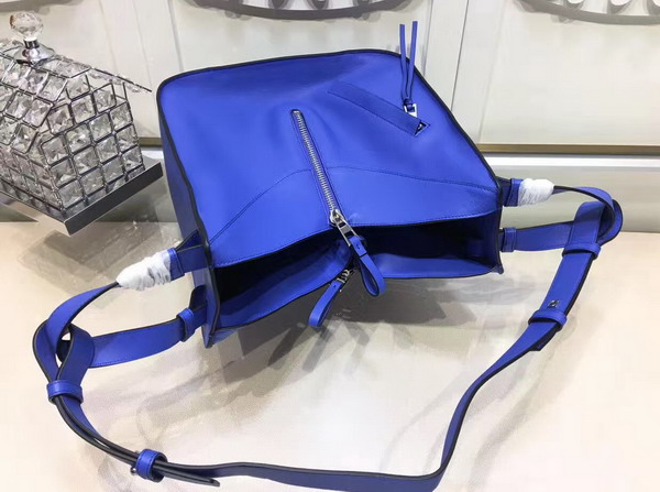 Loewe Hammock Bag in Electric Blue Classic Calf For Sale