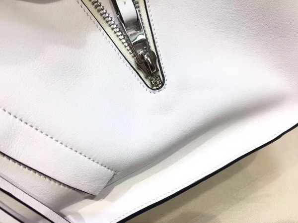 Loewe Hammock Bag in White Calfskin For Sale