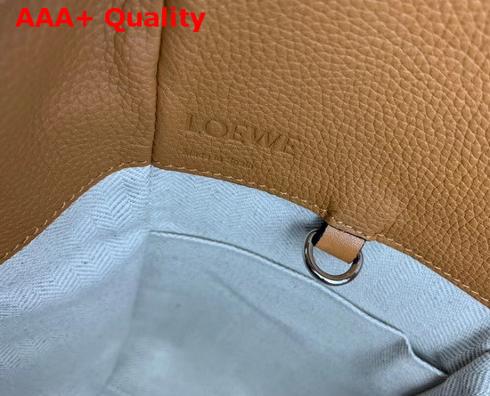 Loewe Hammock Drawstring Medium Bag Light Caramel Soft Grained Calf Replica