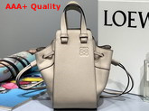 Loewe Hammock Drawstring Mini Bag Light Oat Soft Grained Calf Replica