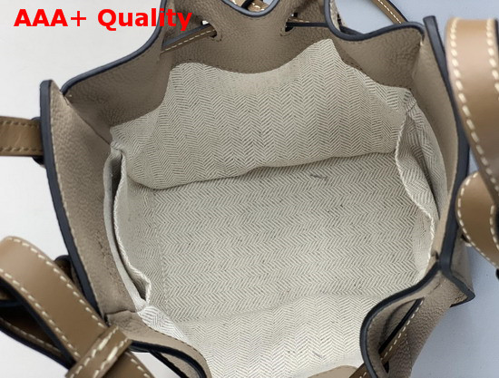 Loewe Hammock Drawstring Mini Bag Sand Mink Color Soft Grained Calf Replica