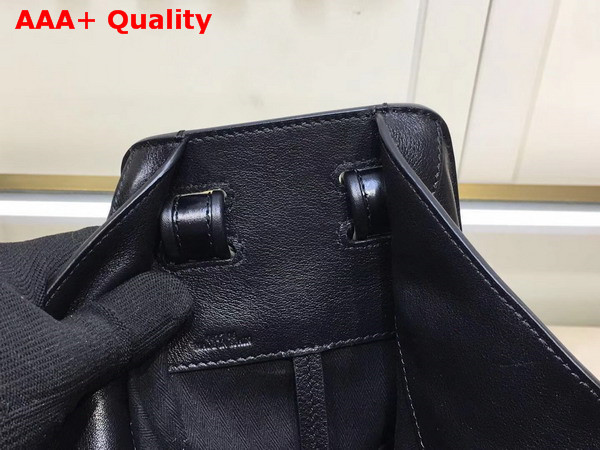 Loewe Hammock Laced Small Bag Black Calfskin Replica