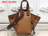 Loewe Hammock Laced Small Bag Tan Calfskin Replica
