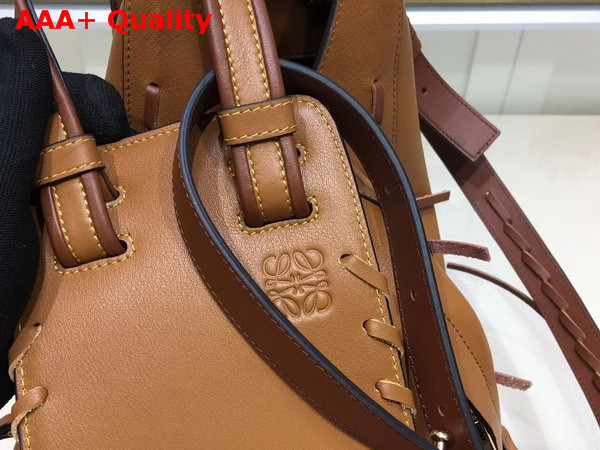 Loewe Hammock Laced Small Bag Tan Calfskin Replica