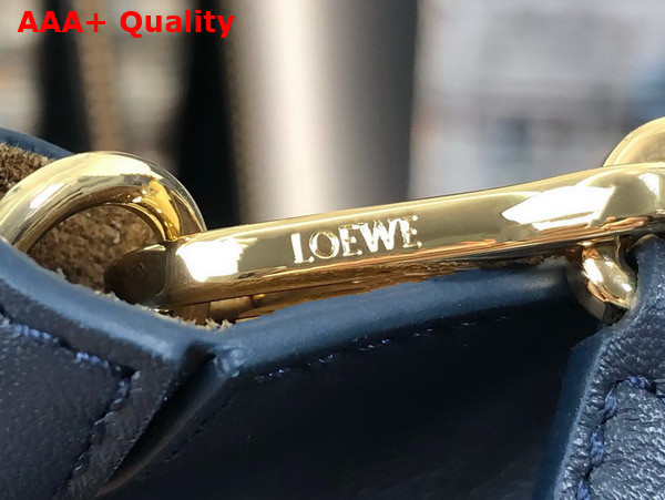 Loewe Hammock Nugget Bag in Deep Navy Nappa Calfskin Replica
