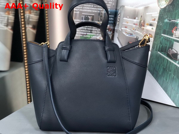 Loewe Hammock Nugget Bag in Deep Navy Nappa Calfskin Replica