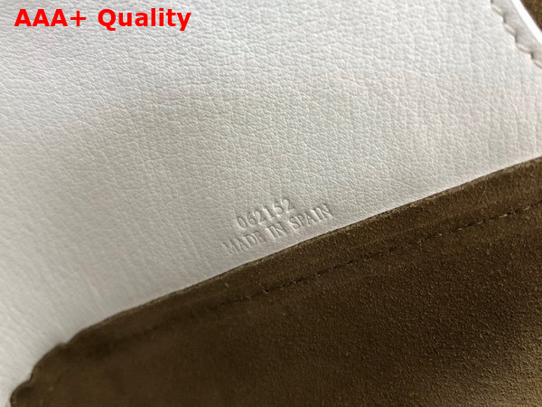 Loewe Hammock Nugget Bag in Soft White Nappa Calfskin Replica